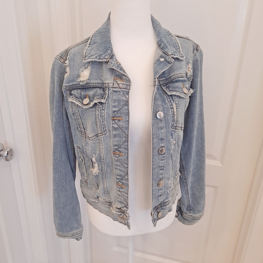Zara Jean Jacket Size XS